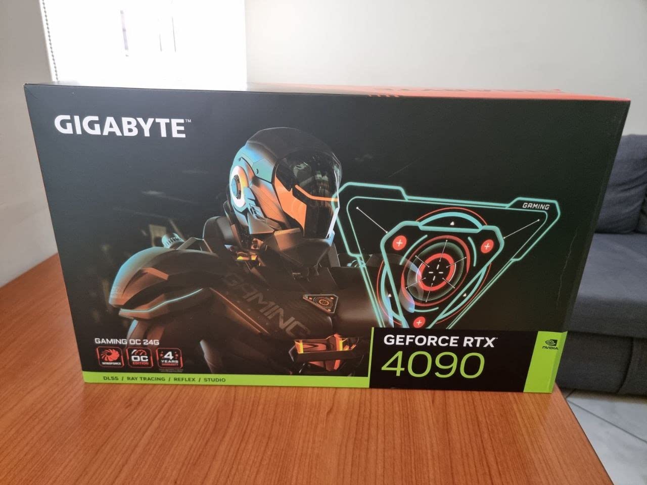 GIGABYTE RTX 4090 GAMING OC 24GB scheda video GDDR6X