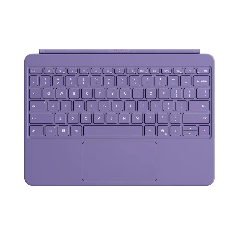 Microsoft Surface Pro 12'' tastiera viola retroilluminata
