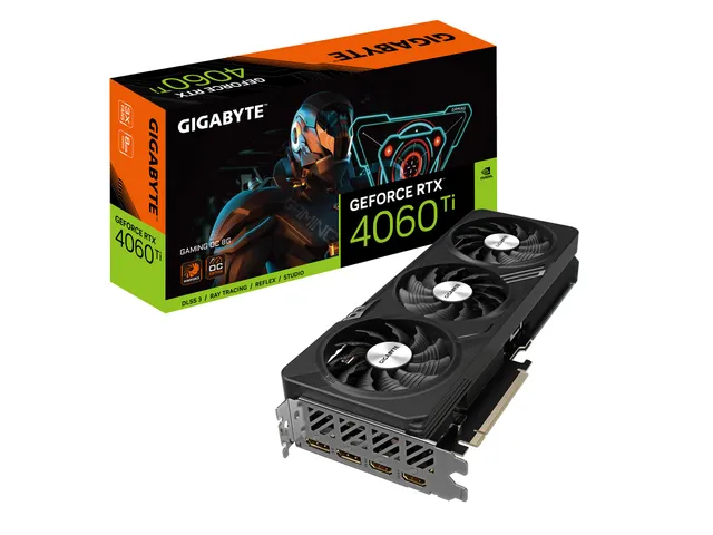 GIGABYTE GeForce RTX 4060 Ti Gaming OC 8G scheda video 8GB DLSS 3