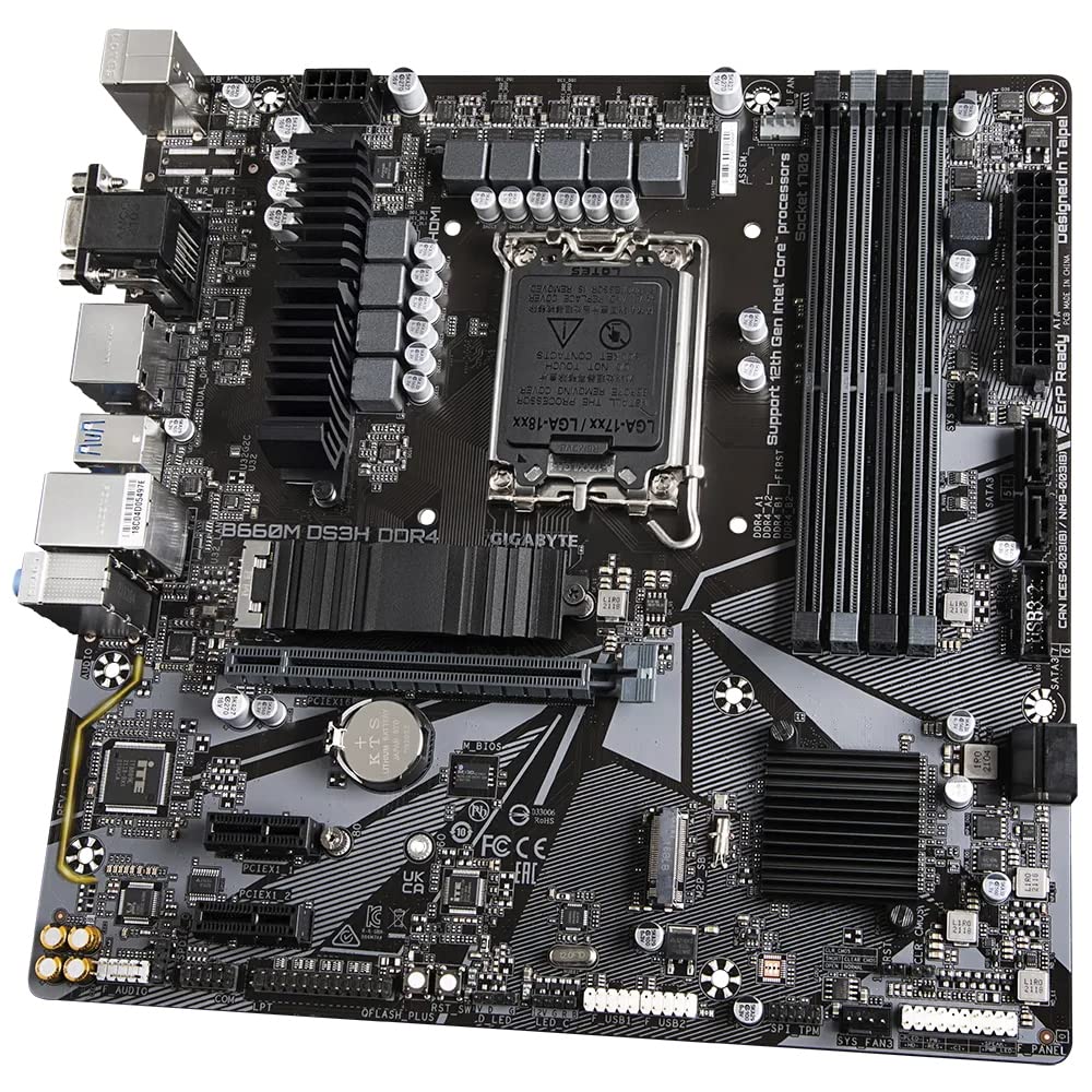 GIGABYTE B660M DS3H DDR4 scheda madre Micro ATX nera