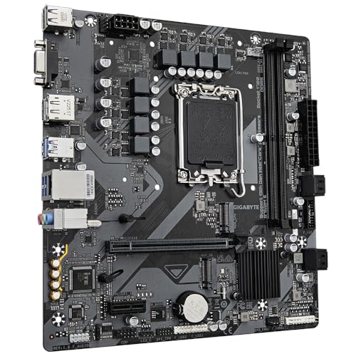 GIGABYTE B760M E scheda madre LGA1700 DDR5 micro-ATX