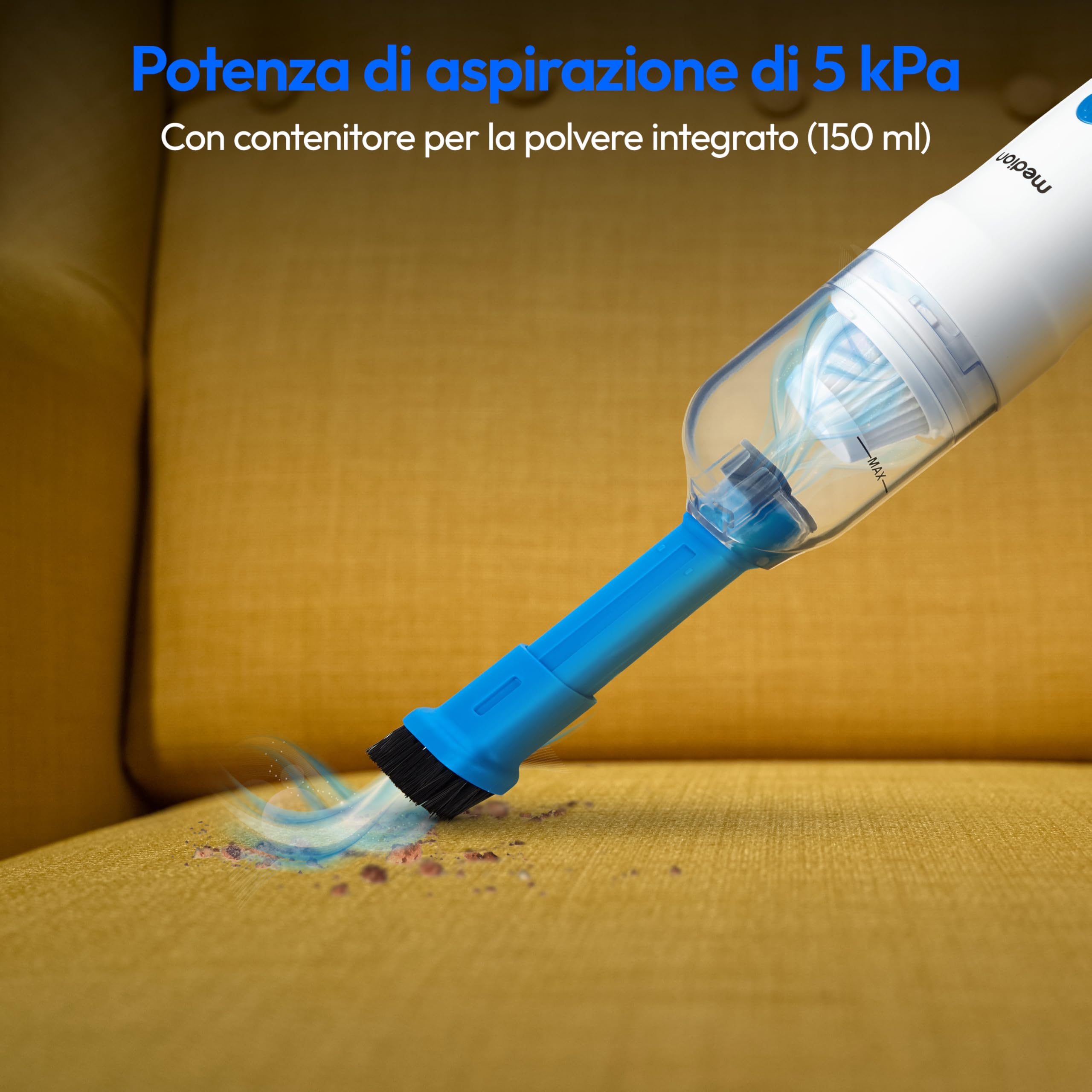 Medion aspirapolvere portatile cordless USB-C 5 kPa