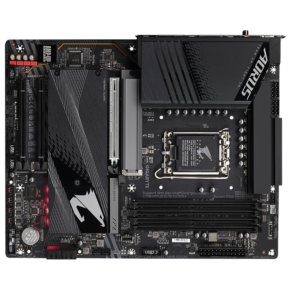 Gigabyte Z790 Aorus Elite AX DDR4 Scheda Madre LGA 1700 WiFi