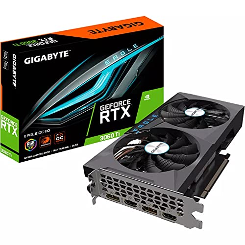 GIGABYTE Eagle RTX 3060 Ti OC scheda video 8GB Rev2.0