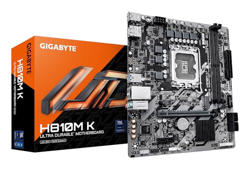 GIGABYTE H810M K Scheda Madre LGA1851 DDR5 PCIe 4.0