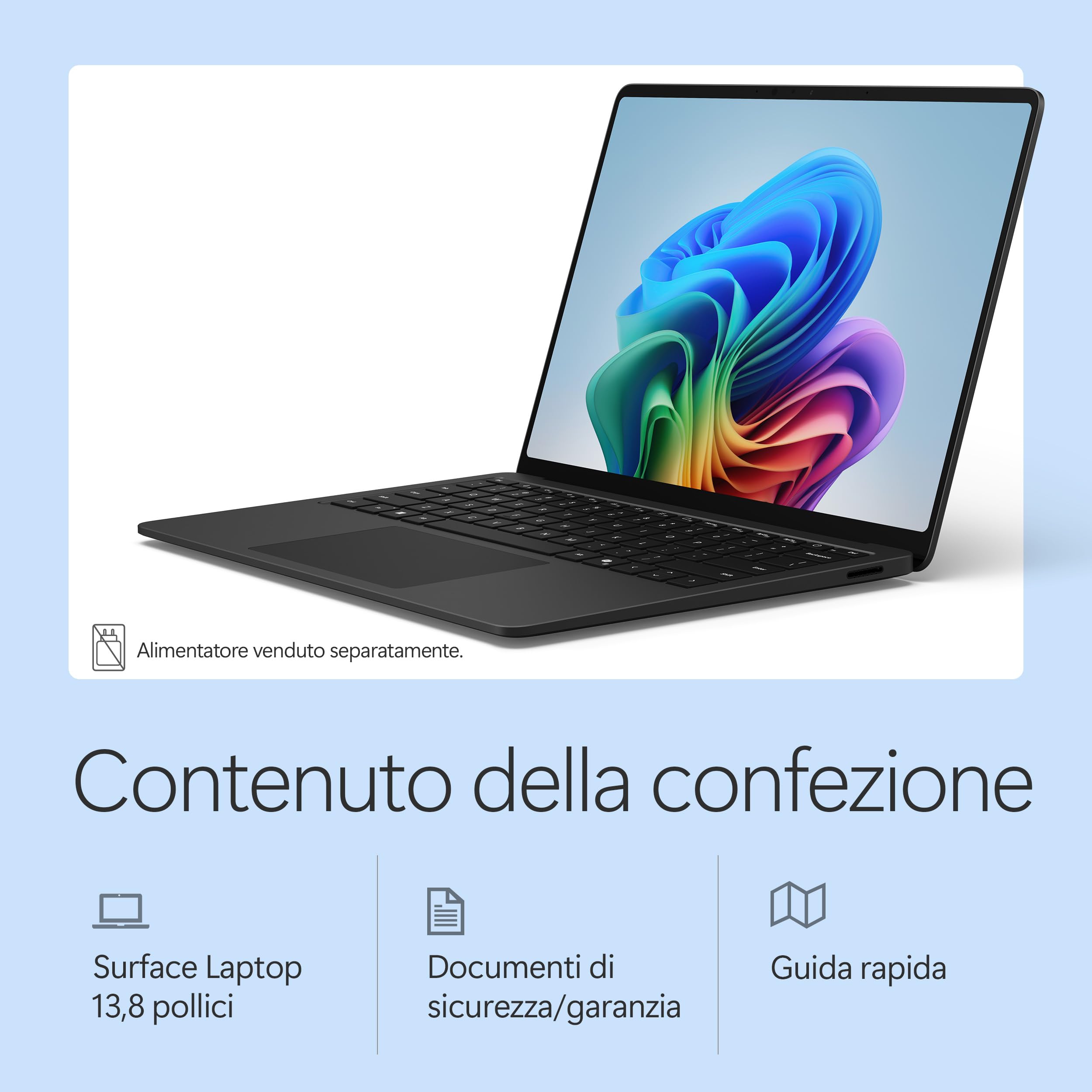 Microsoft Surface Laptop 13,8 Snapdragon X2 Elite notebook 16GB 512GB touch Platino