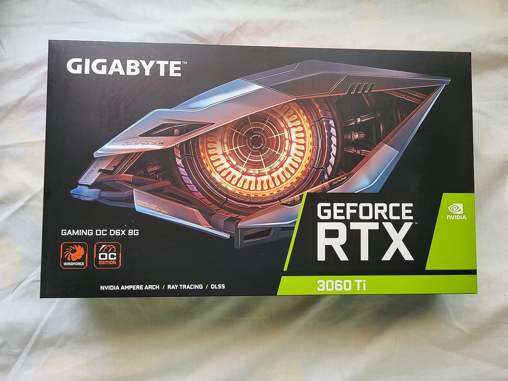 GIGABYTE RTX 3060 Ti GAMING OC D6X 8G scheda video 8GB