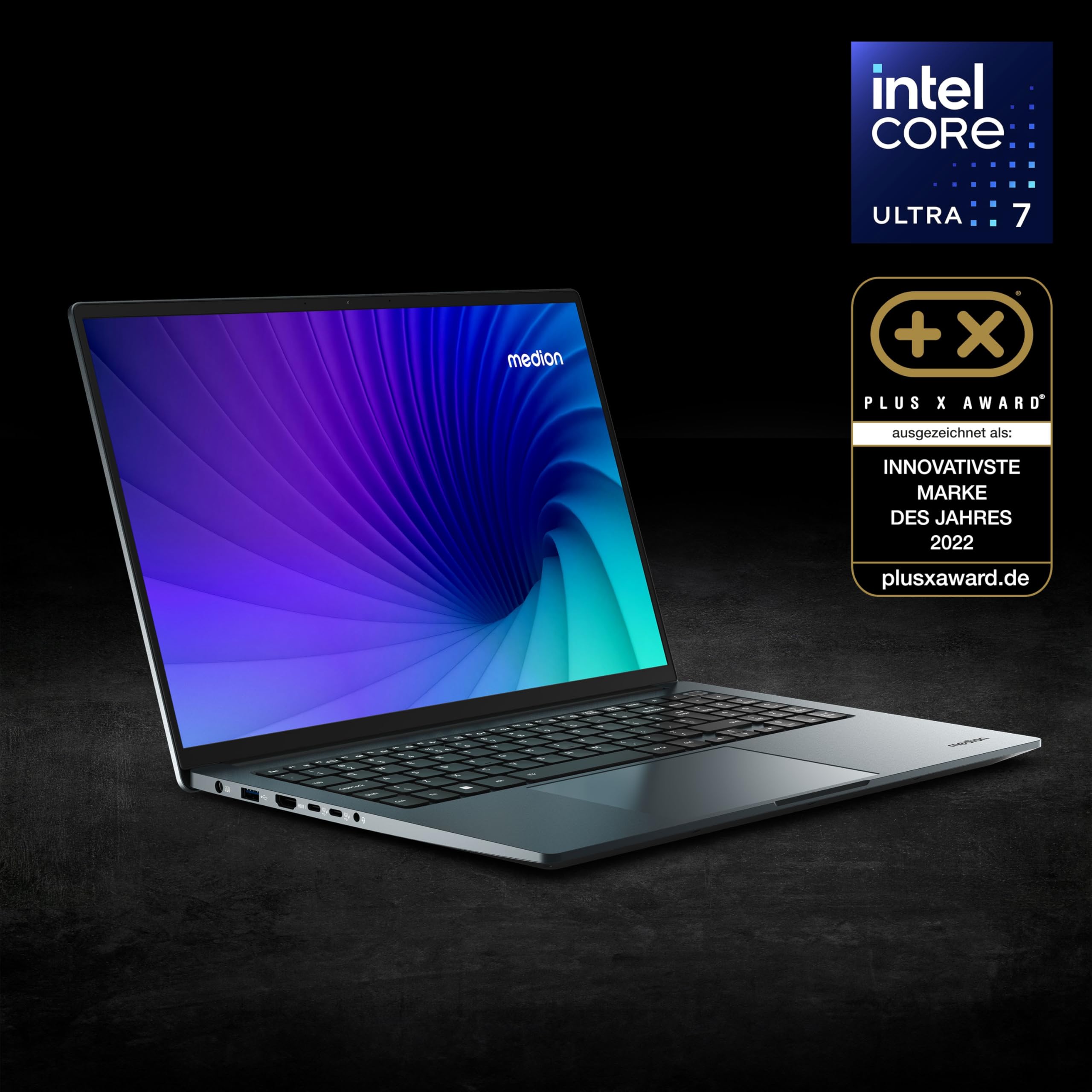 MEDION S10 16" notebook OLED 4K Ultra 7 16GB 1TB