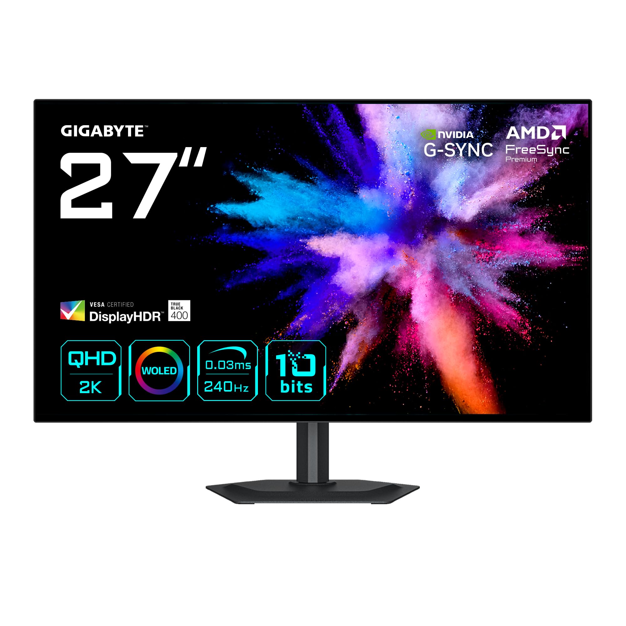 GIGABYTE GO27Q24G monitor OLED 27 pollici QHD 240Hz