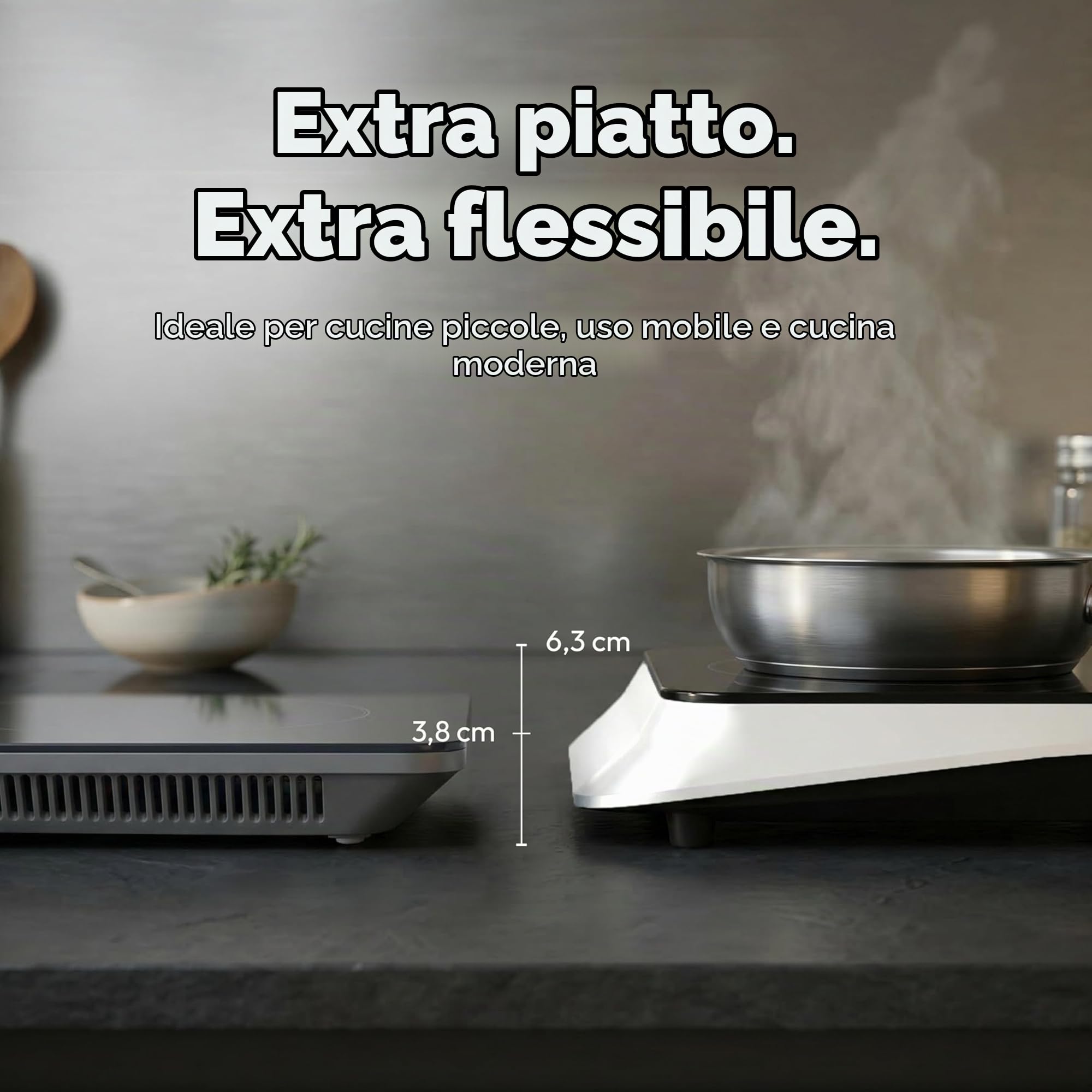 MEDION IC10S piastra induzione singola 2100W touch
