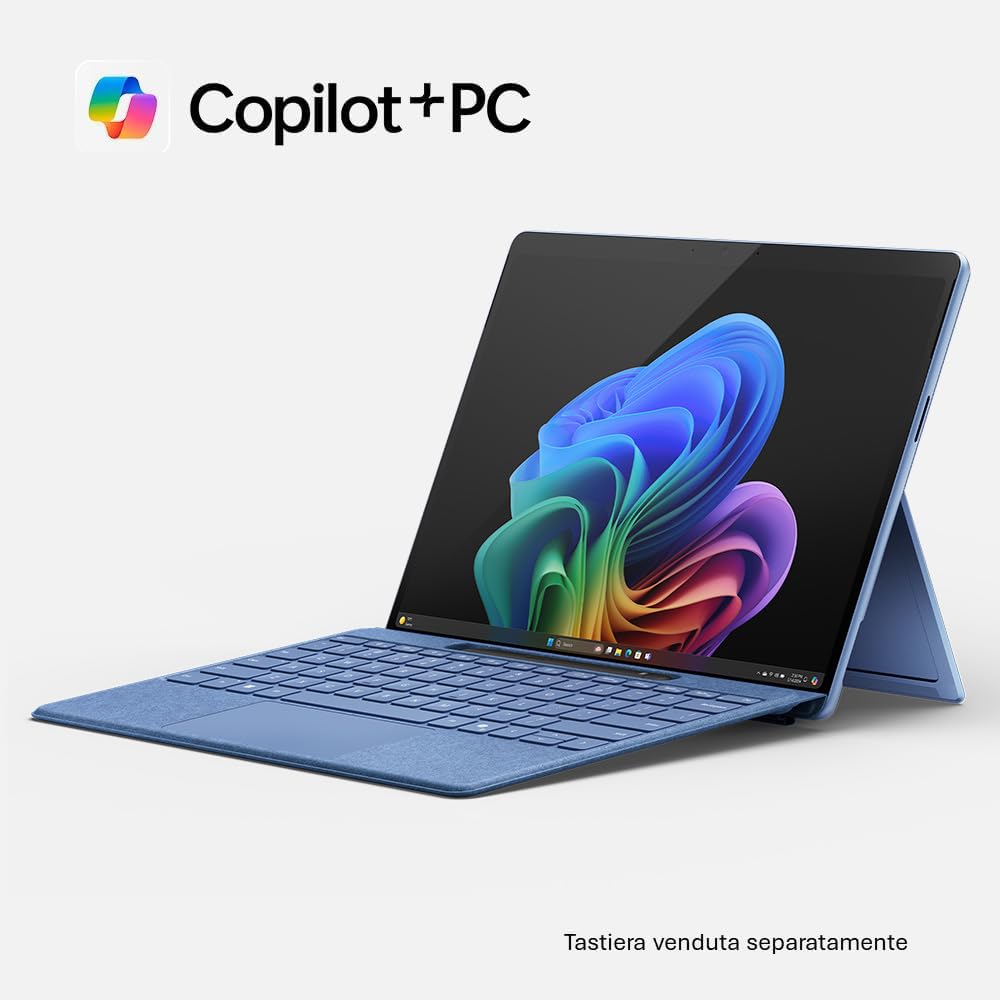 Microsoft Surface Pro 11 Snapdragon X Elite notebook 16GB 512GB zaffiro OLED