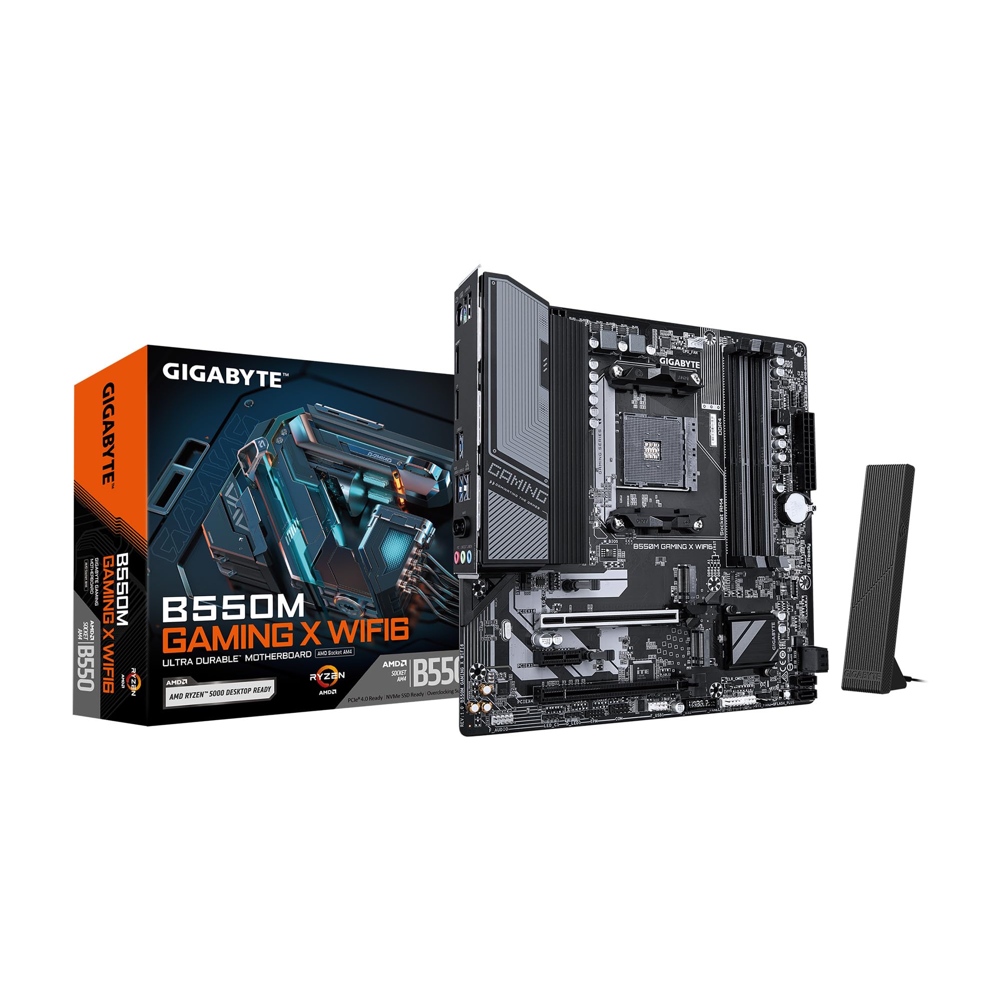 Gigabyte B550M Gaming X WIFI6 Scheda Madre Micro-ATX AM4