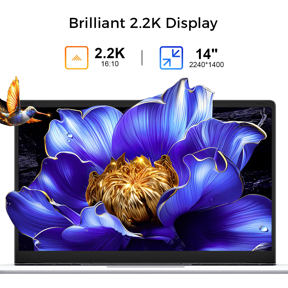 Ninkear S14 Notebook Ryzen 5 16/512GB Ultraleggero