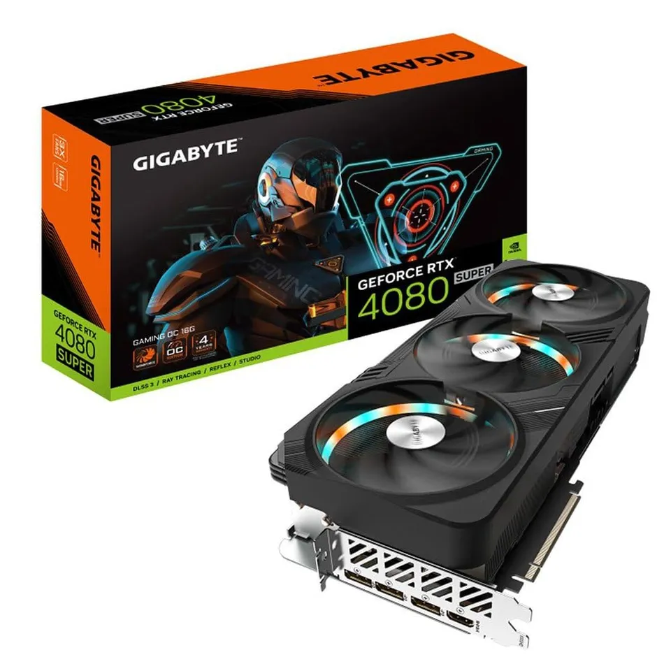 GIGABYTE RTX 4080 SUPER GAMING OC 16G scheda grafica 16GB GDDR6X