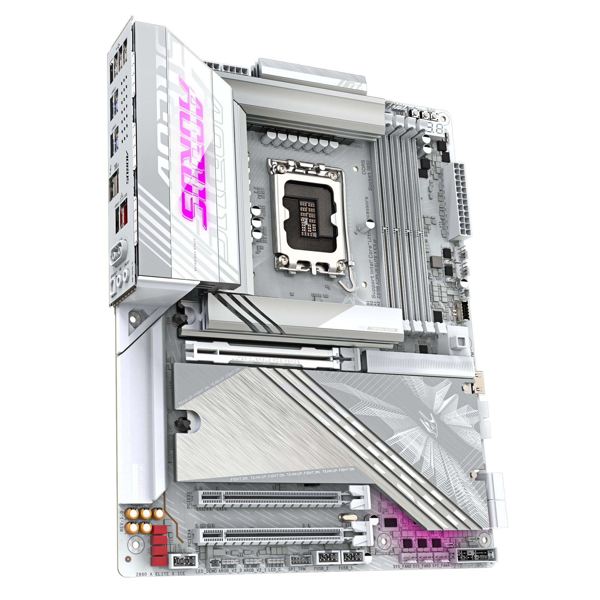 GIGABYTE Z890 AORUS ELITE X ICE scheda madre DDR5 bianca