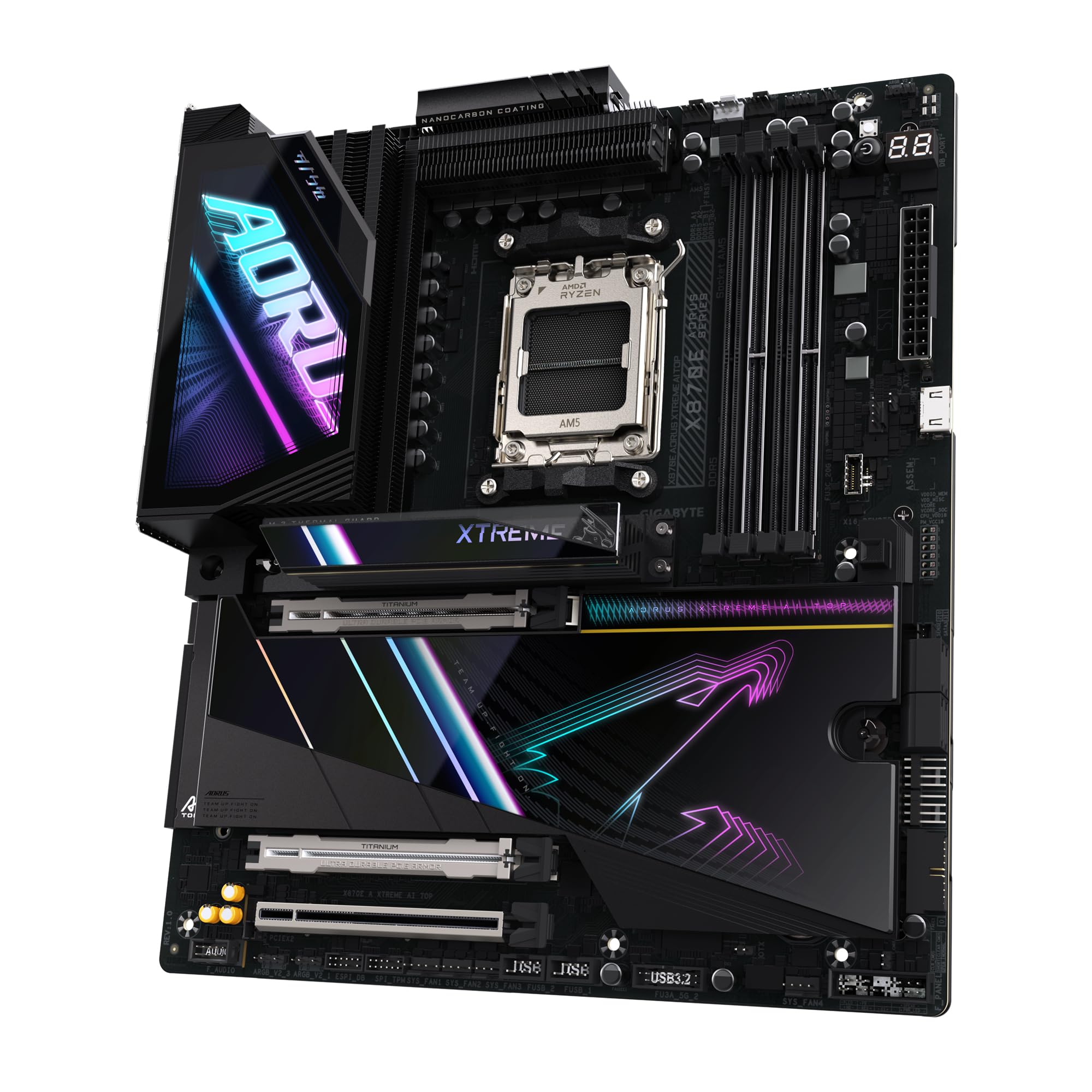 GIGABYTE X870E AORUS XTREME AI TOP scheda madre AM5 Wi-Fi 7