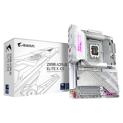 GIGABYTE Z890 AORUS ELITE X ICE scheda madre DDR5 bianca