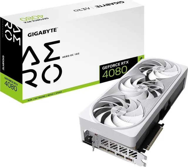 GIGABYTE AERO OC GV-N4080AERO OC-16GD scheda grafica 16GB GDDR6X
