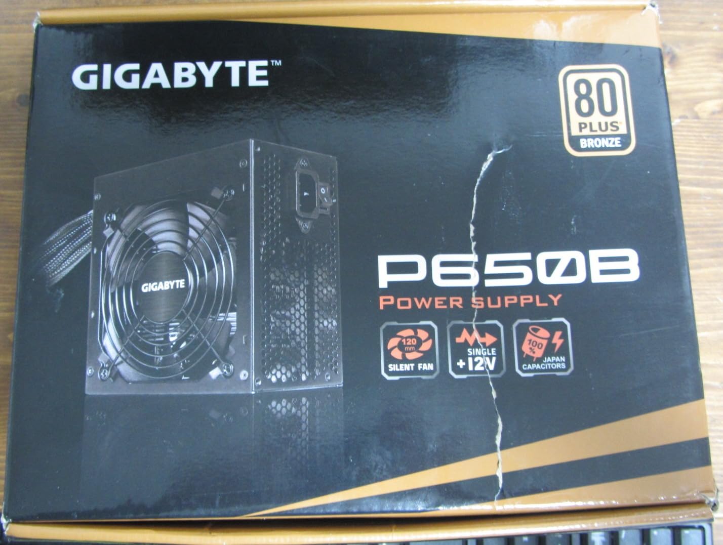 GIGABYTE G650B Alimentatore 650W 80 Plus Bronze