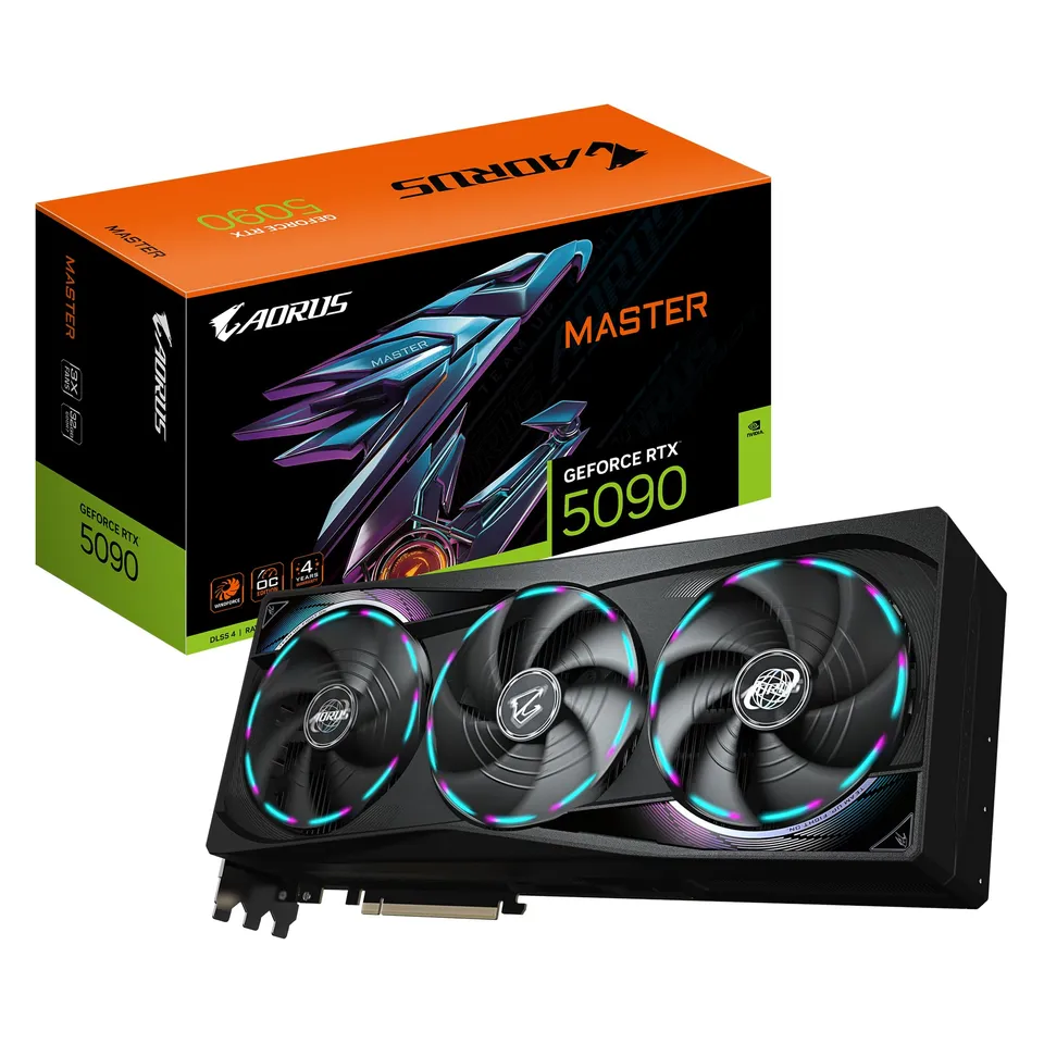 GIGABYTE RTX 5090 AORUS MASTER scheda video 32GB GDDR7