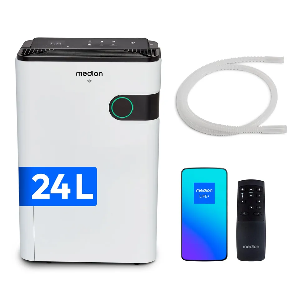 MEDION Smart deumidificatore 5L 24L giorno per 40mq