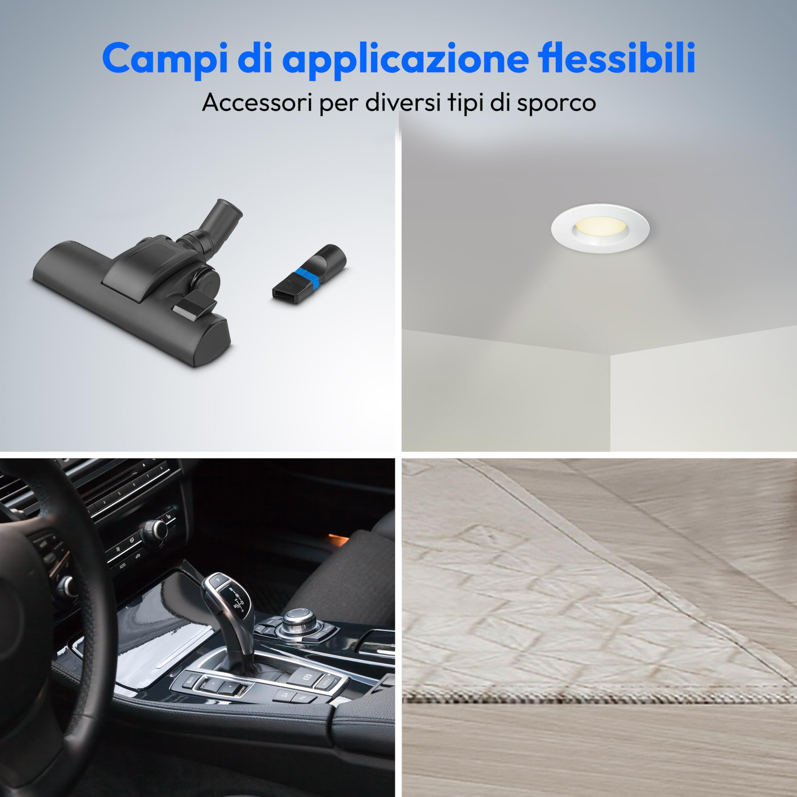 MEDION E2001 aspirapolvere senza sacco 800W 2L