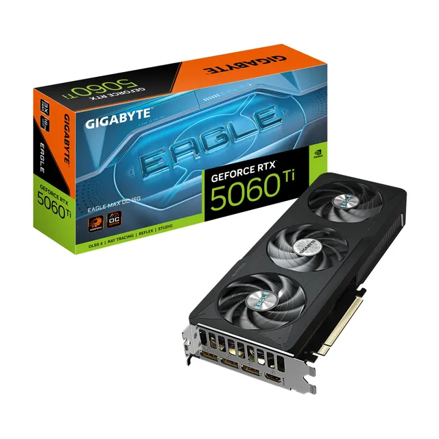 GIGABYTE EAGLE RTX 5060 Ti EAGLE MAX OC scheda video 16GB GDDR7