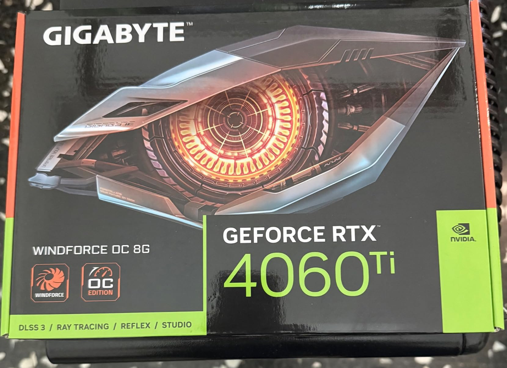 Gigabyte WINDFORCE OC GV-N406TWF2OC-8GD scheda video 8GB DLSS 3