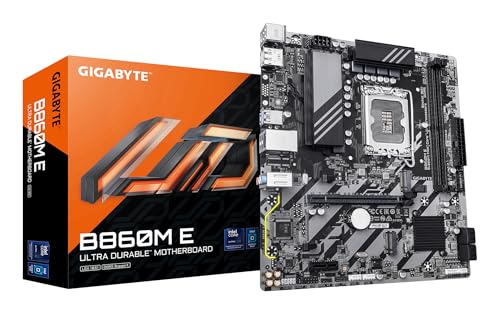 Gigabyte B860M E Scheda Madre Intel DDR5 PCIe 4.0