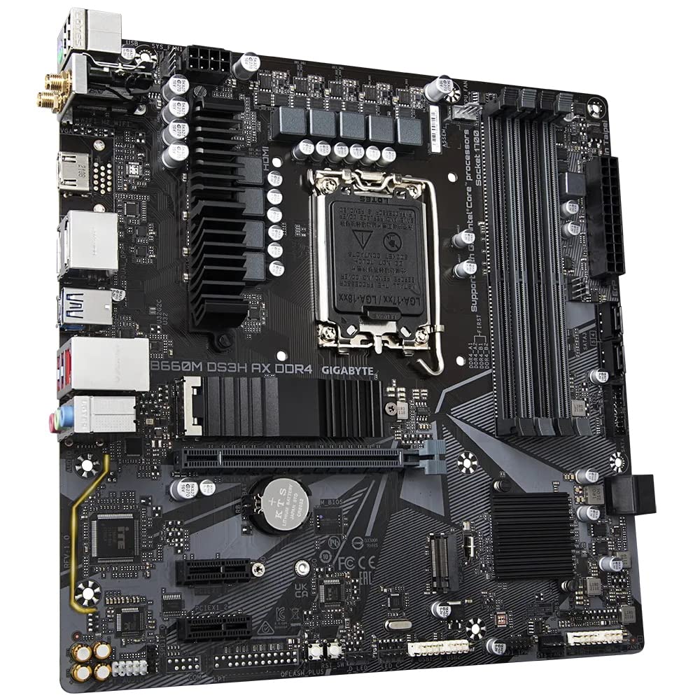 Gigabyte B660M DS3H AX DDR4 scheda madre WiFi 6