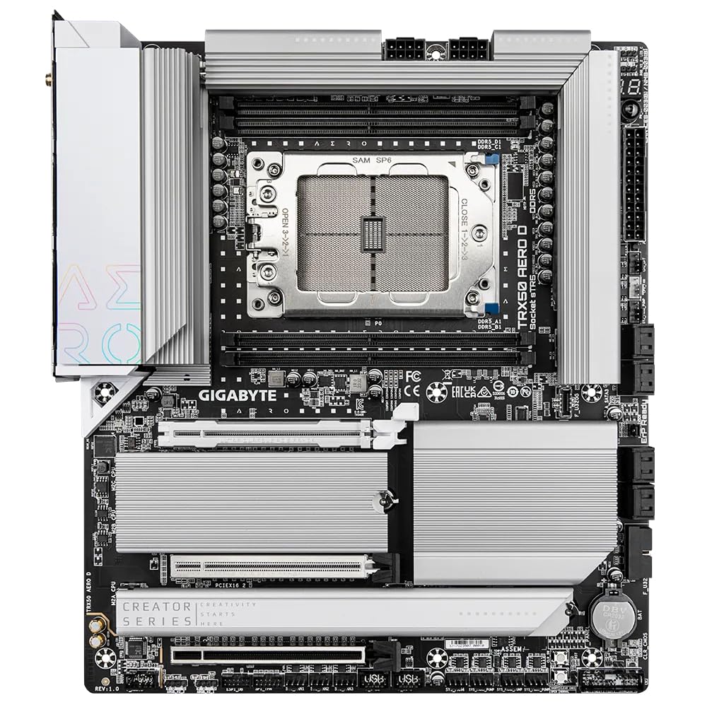 GIGABYTE TRX50 AERO D scheda madre sTR5 Wi-Fi 7