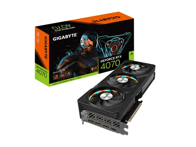GIGABYTE Gaming OC RTX 4070 GV-N4070GAMING scheda video 12GB GDDR6X