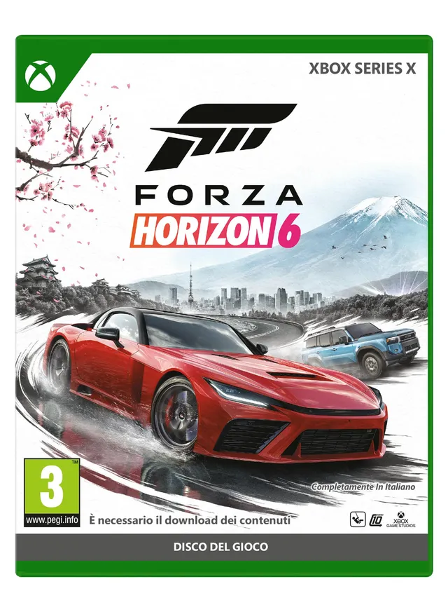 Forza Horizon 6 gioco Xbox Series X mappa Giappone