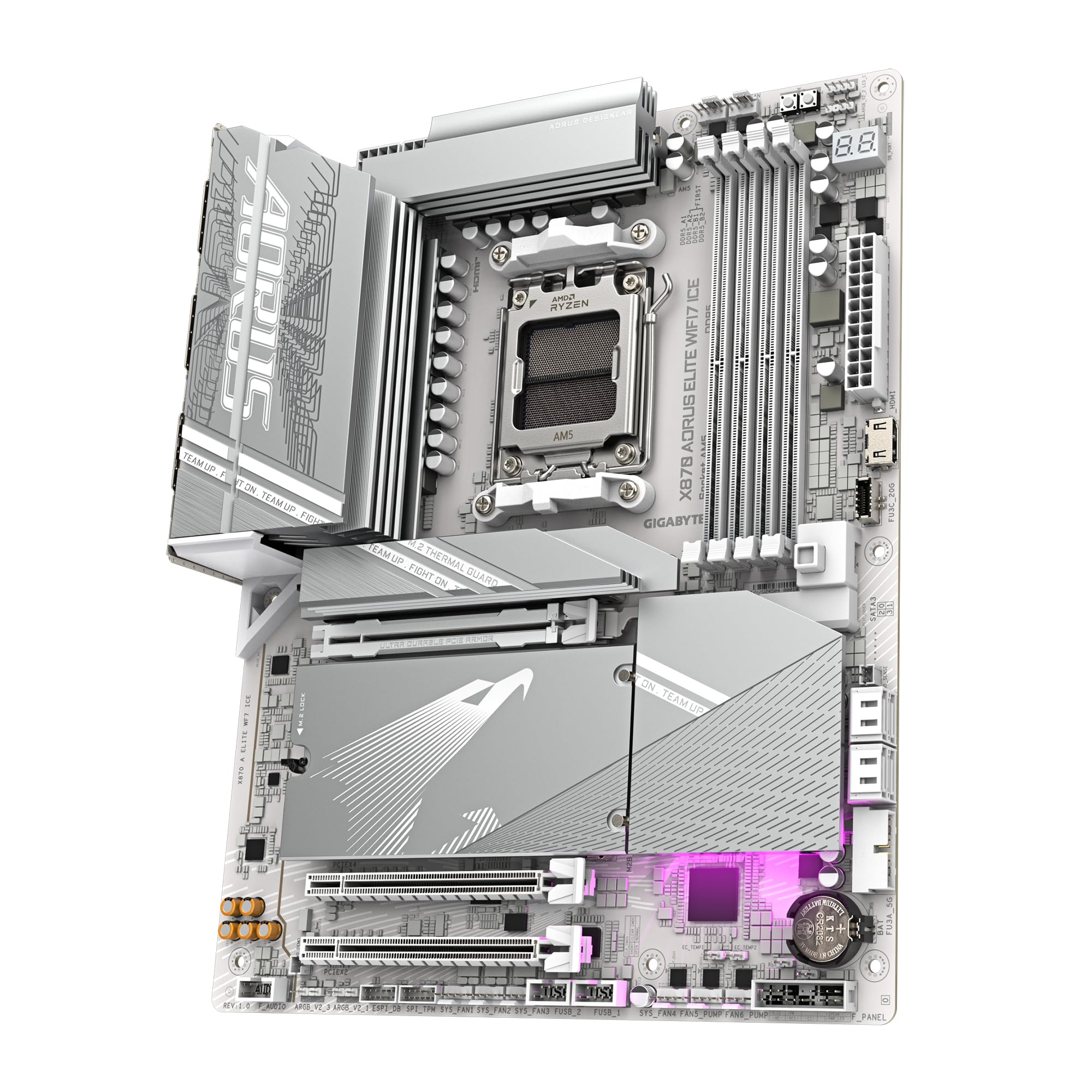 GIGABYTE X870 AORUS ELITE WIFI7 ICE scheda madre Wi-Fi 7
