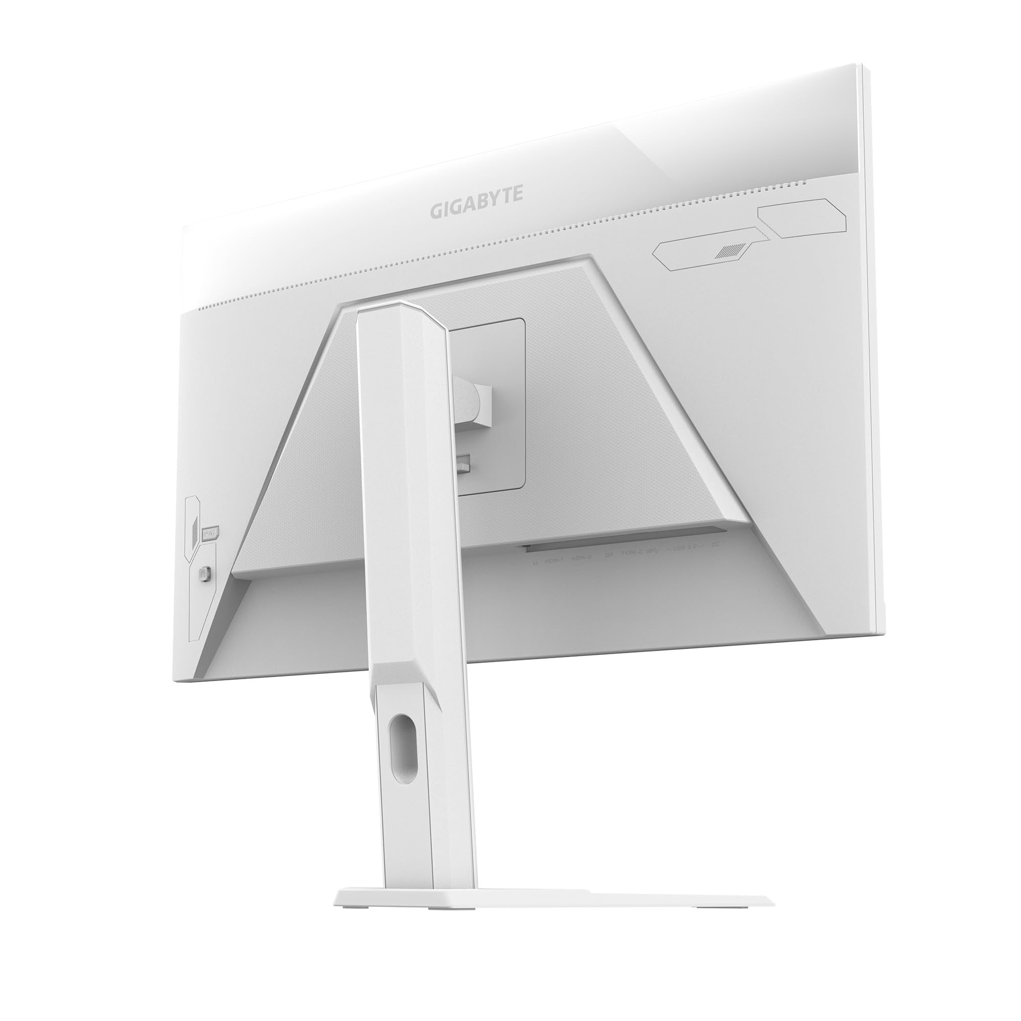 Gigabyte M27QA ICE monitor gaming 27" QHD 180Hz 1ms bianco