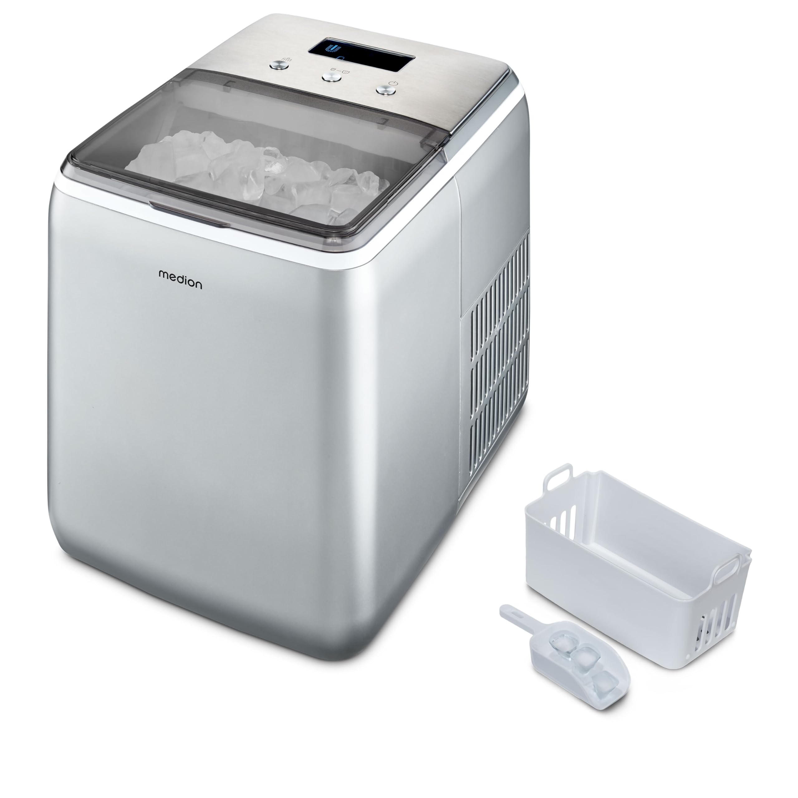 Medion MD 11950 macchina per ghiaccio 2,6L ghiaccio trasparente