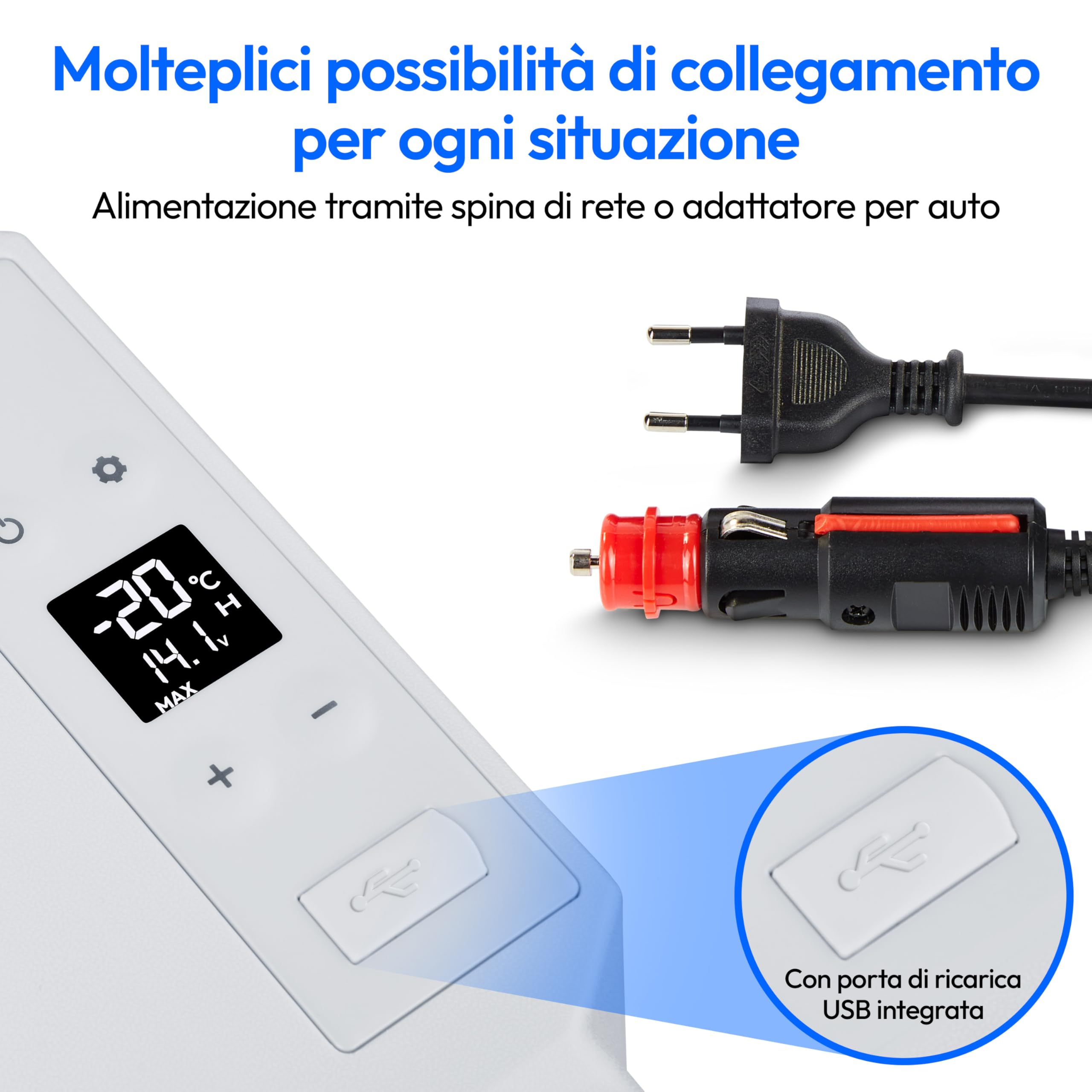 MEDION MD13112 frigo portatile compressore 47L da -20°C
