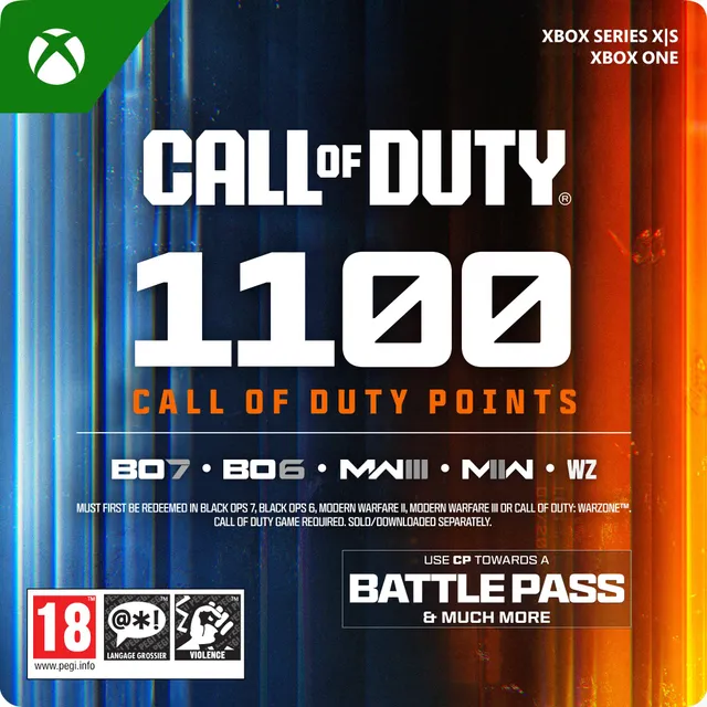 Call of Duty Points codice 1100 punti Xbox One Series