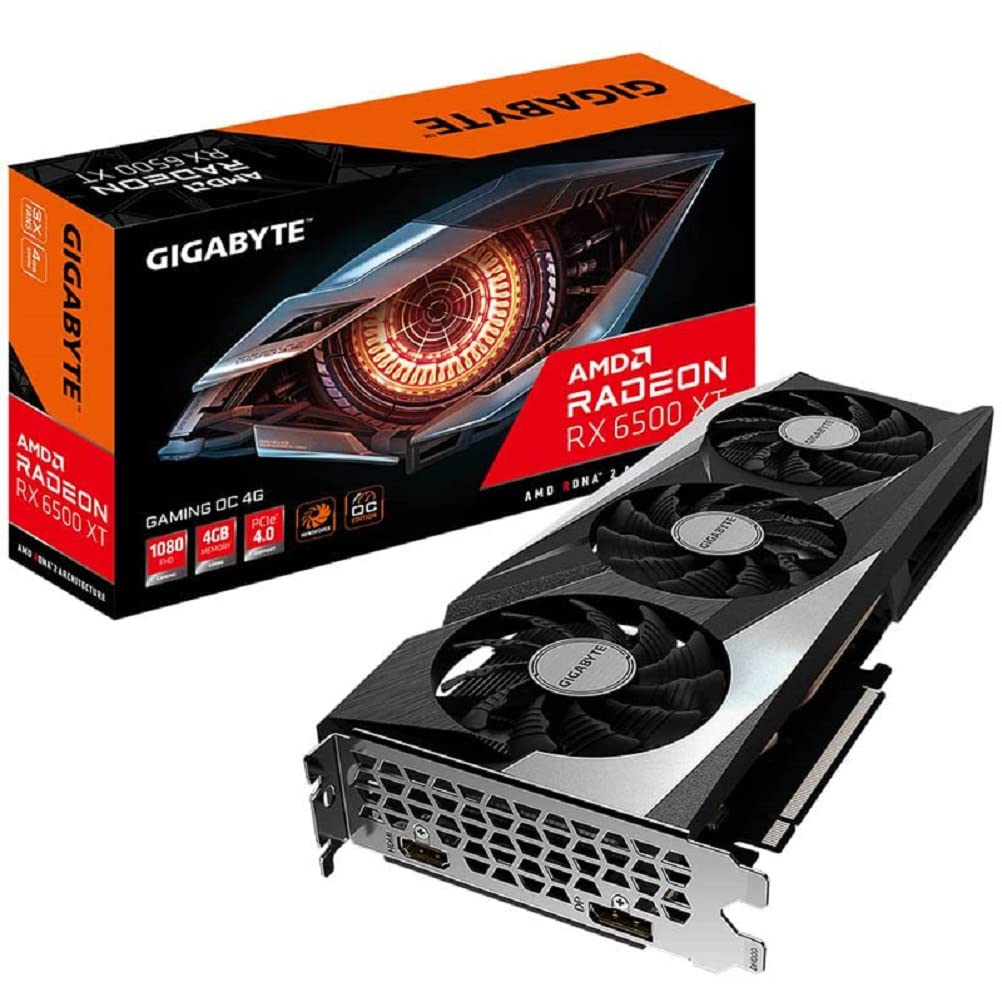 GIGABYTE RX 6500 XT Gaming OC scheda video 4GB GDDR6