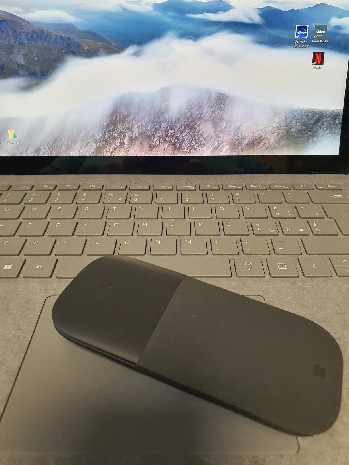 Microsoft Surface Arc Mouse Platino Bluetooth