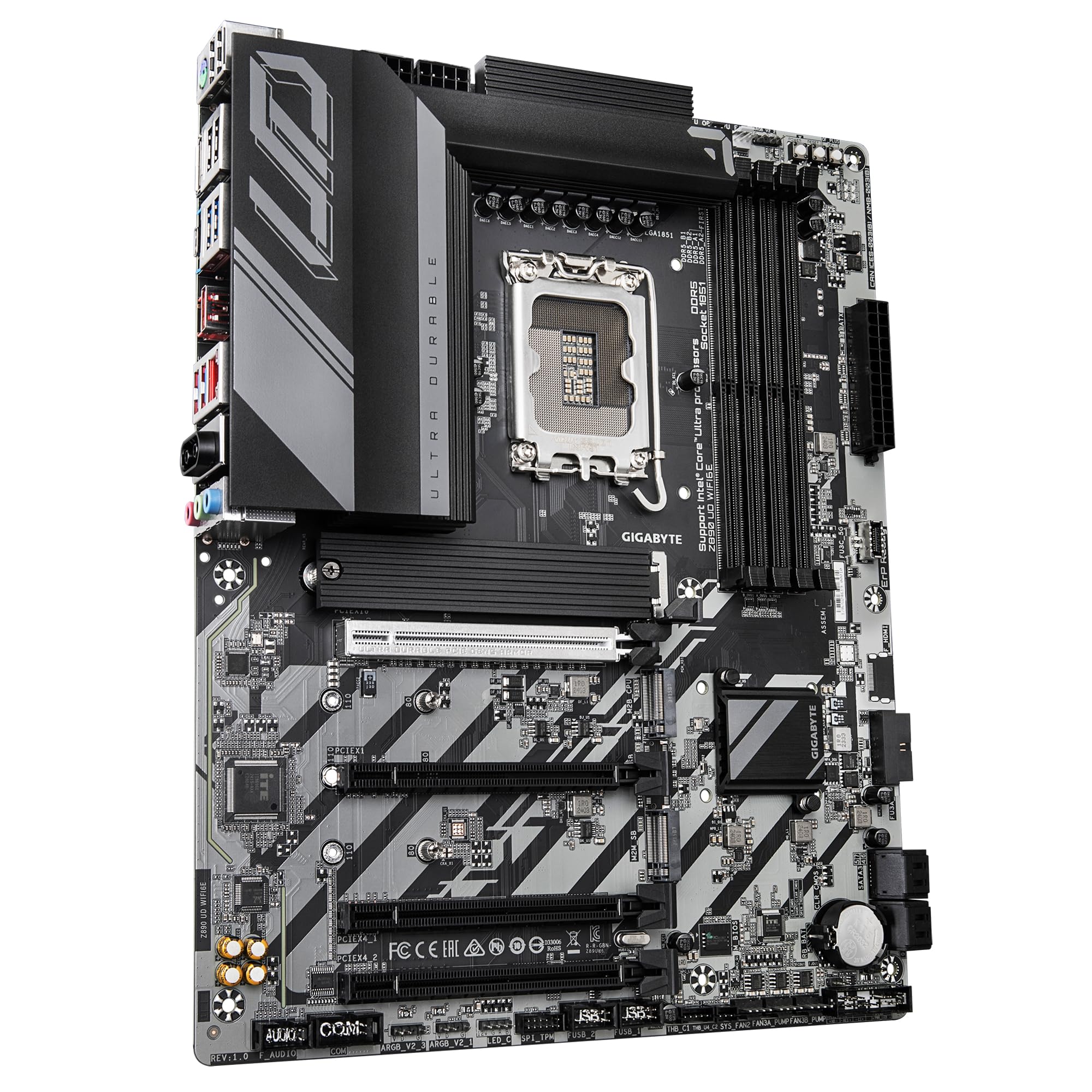 GIGABYTE Z890 UD WIFI6E scheda madre ATX DDR5 LGA1851