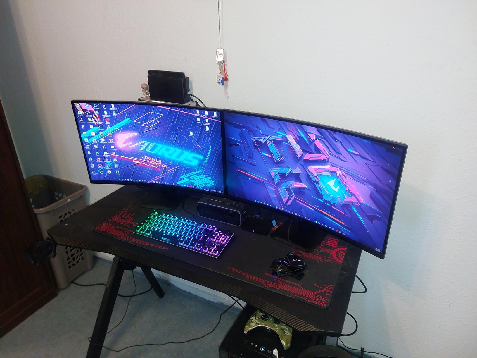 GIGABYTE GS27QC monitor curvo 27" QHD 165Hz 1ms