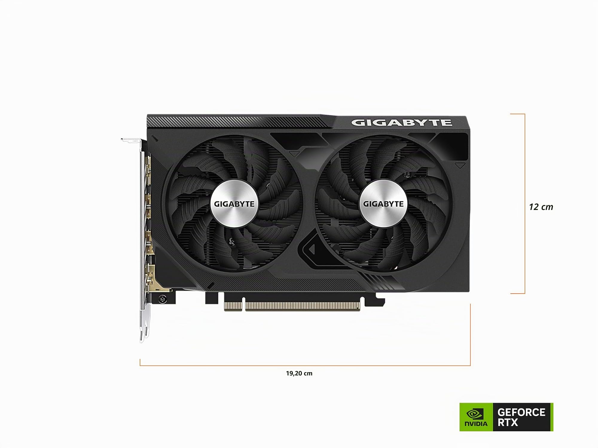 GIGABYTE WINDFORCE RTX 4060 OC scheda video 8GB GDDR6