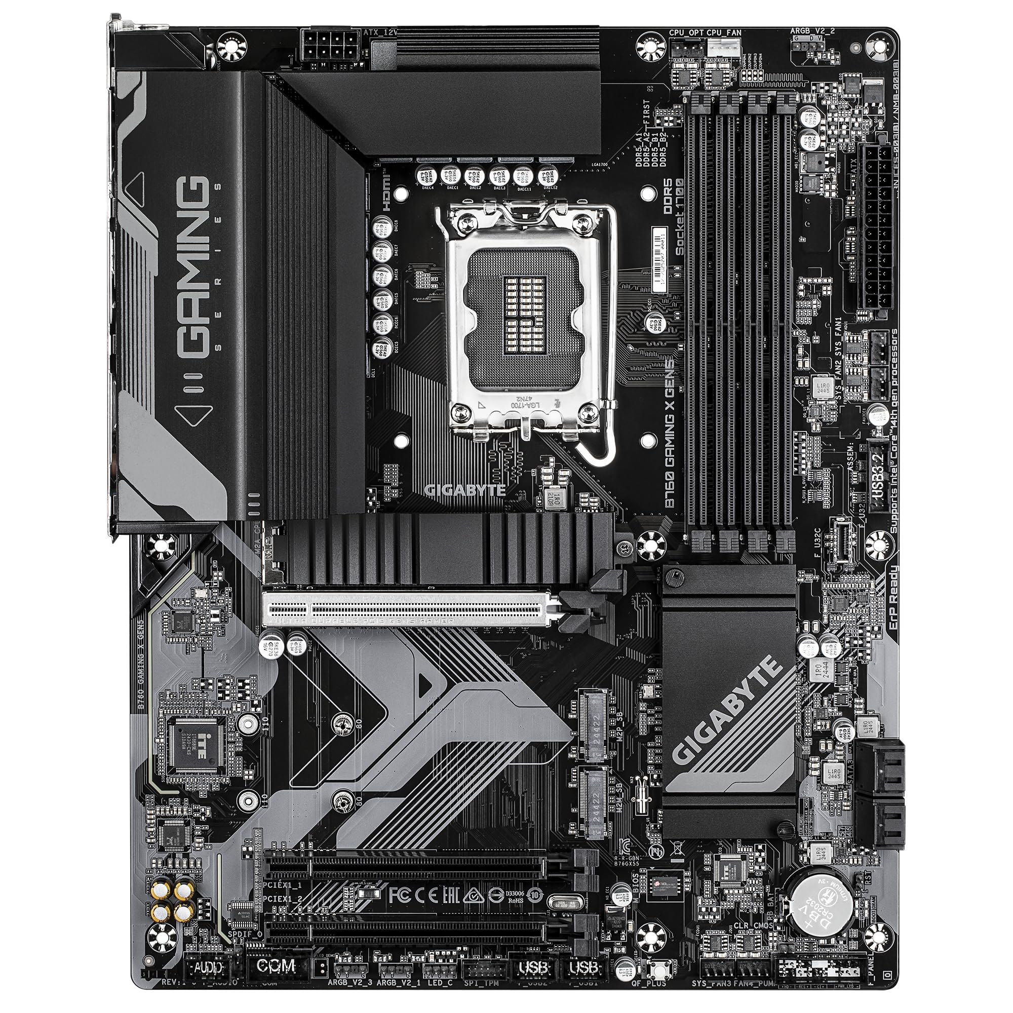 GIGABYTE GAMING B760 X GEN5 scheda madre DDR5 ATX PCIe 5.0
