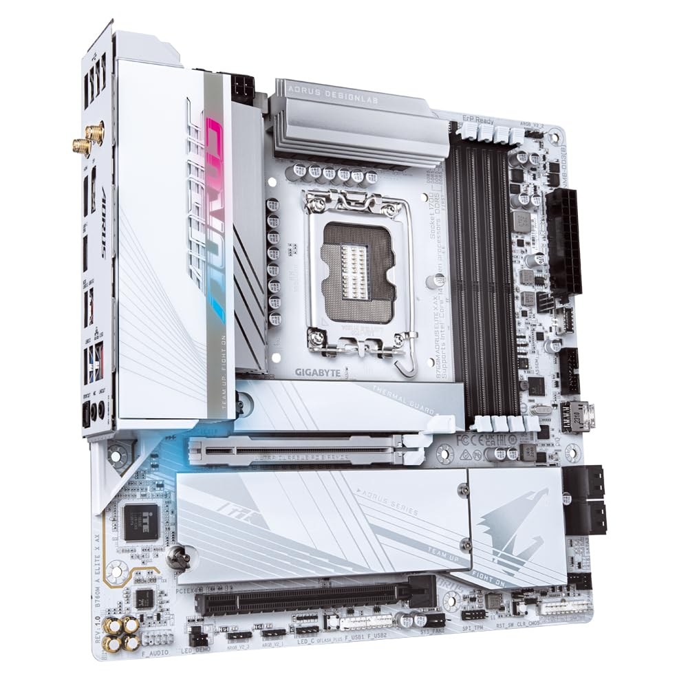 GIGABYTE B760M AORUS ELITE X AX scheda madre DDR5 micro-ATX