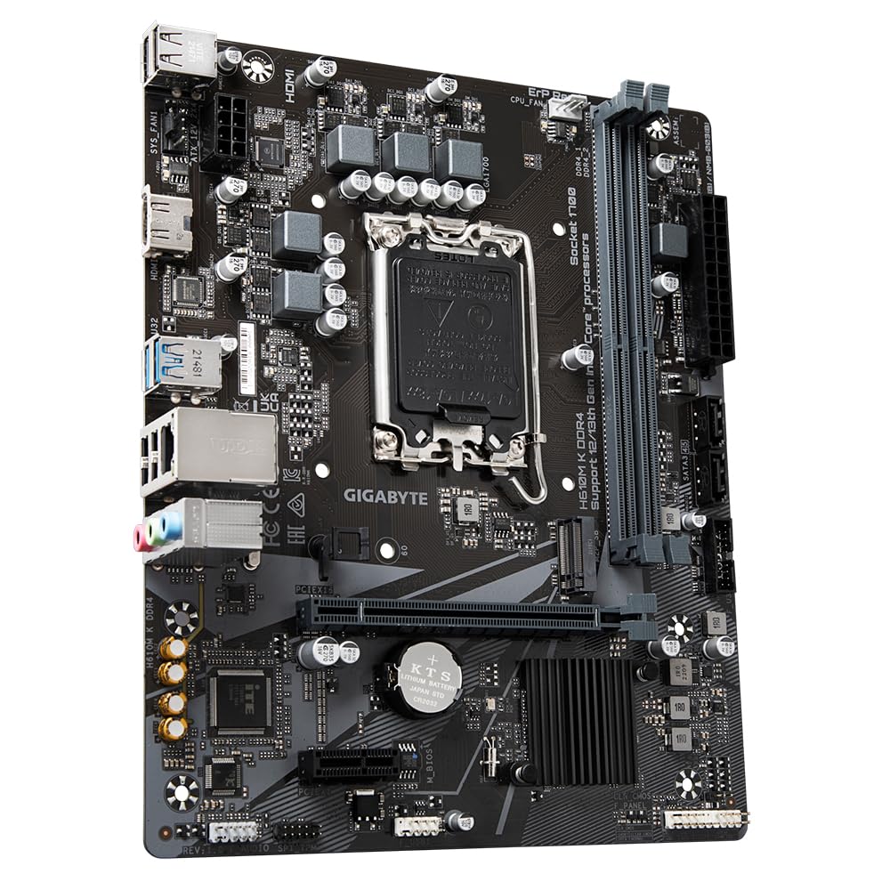 Gigabyte H610M K DDR4 scheda madre micro-ATX LGA1700