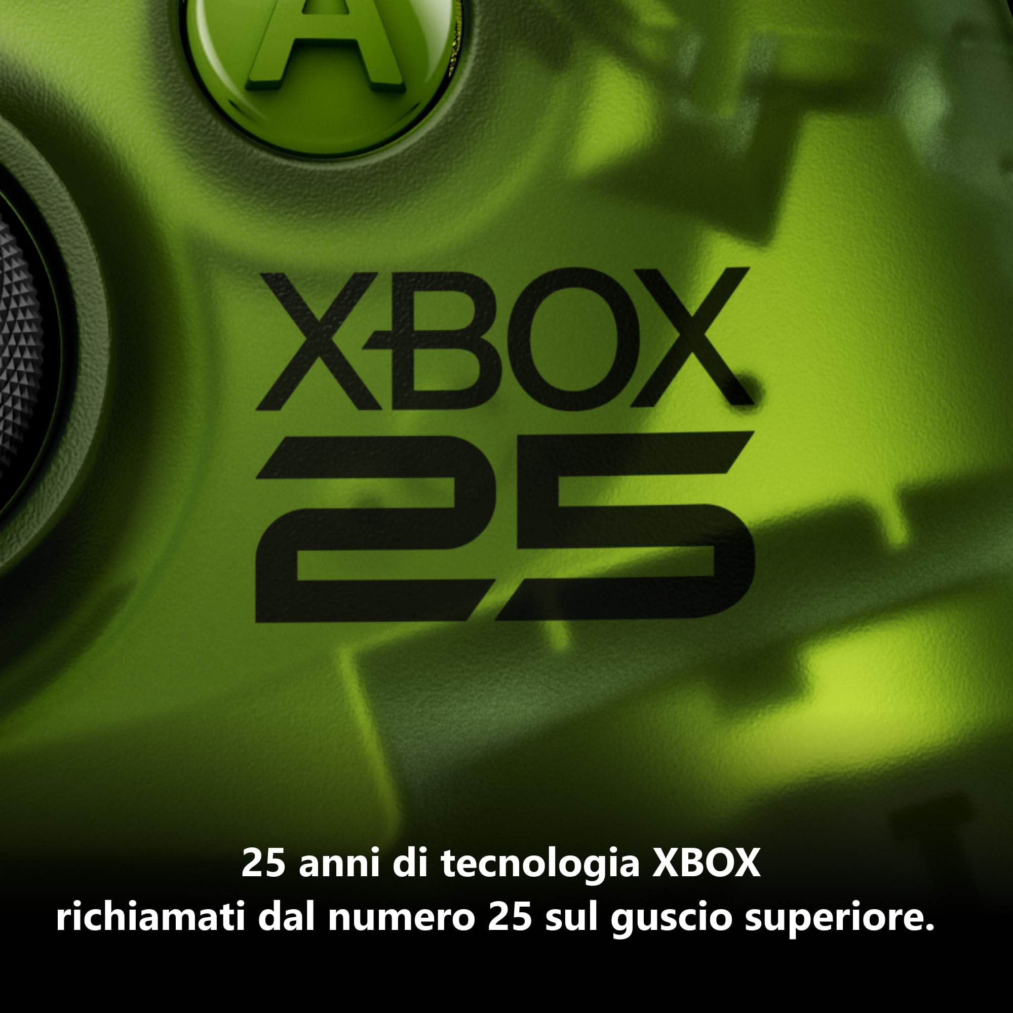 Xbox Wireless Controller X25 controller verde traslucido