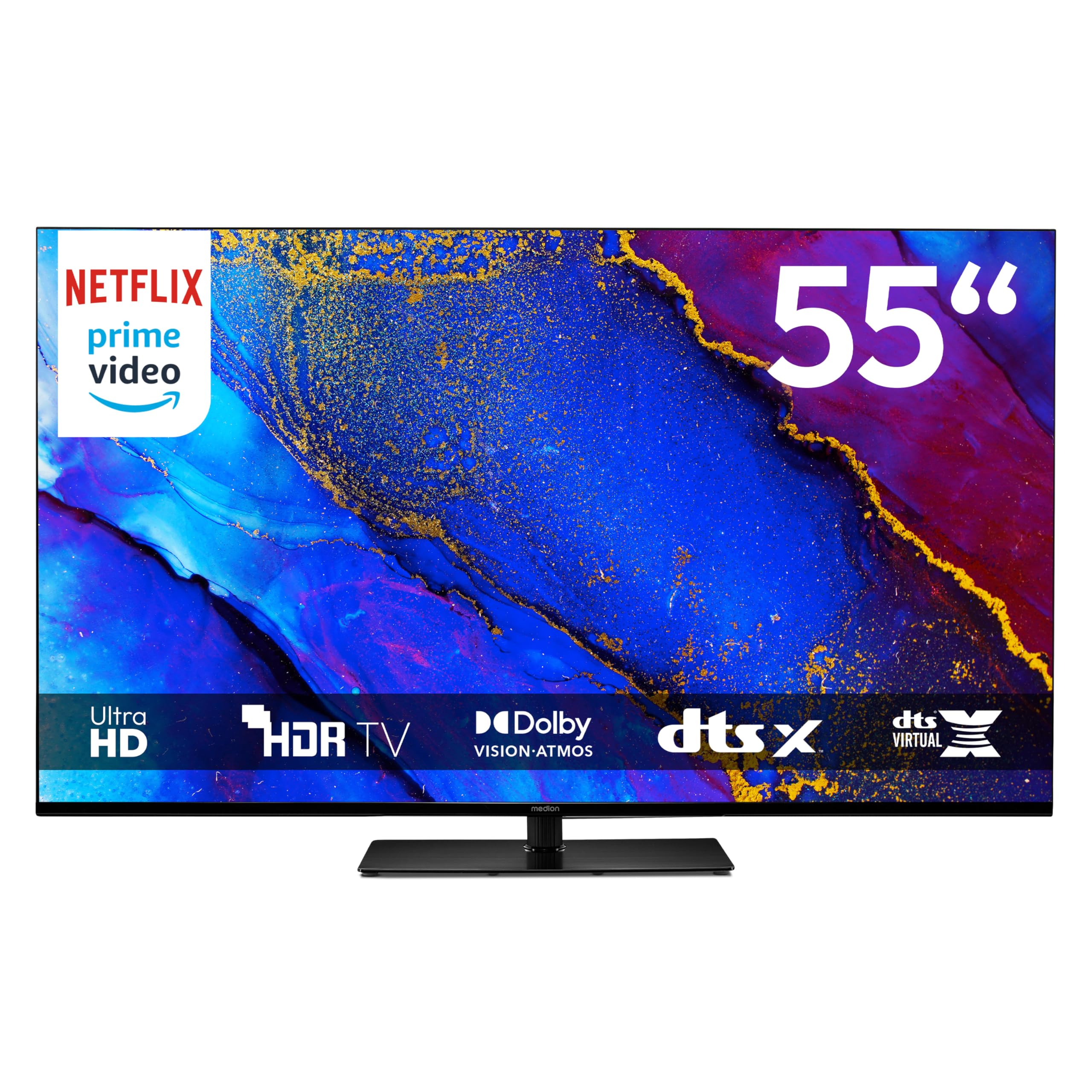 Medion MD843700 TV 43 pollici QLED 4K Google TV