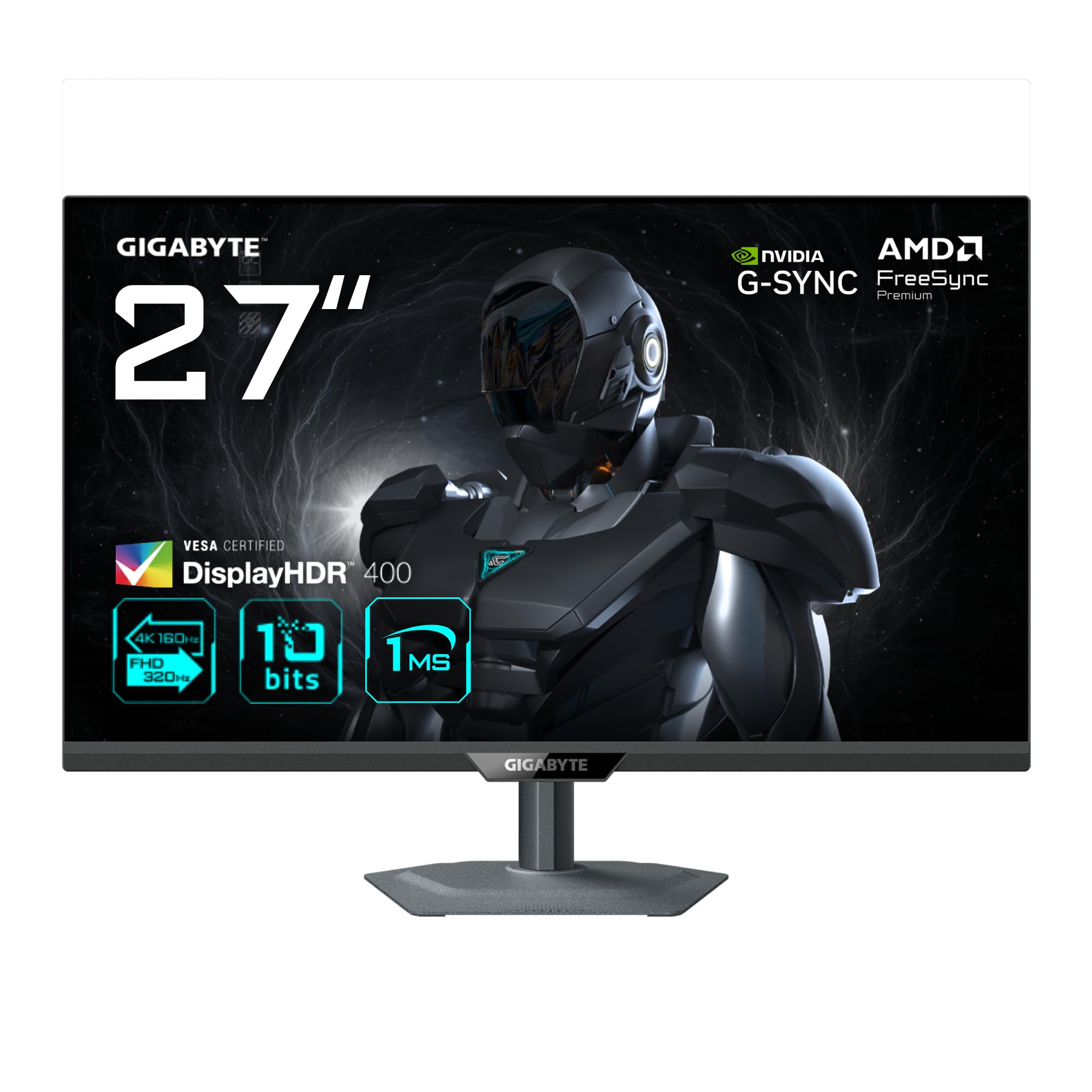 Gigabyte G27U Monitor Gaming 27" 4K 160Hz Doppia Modalità