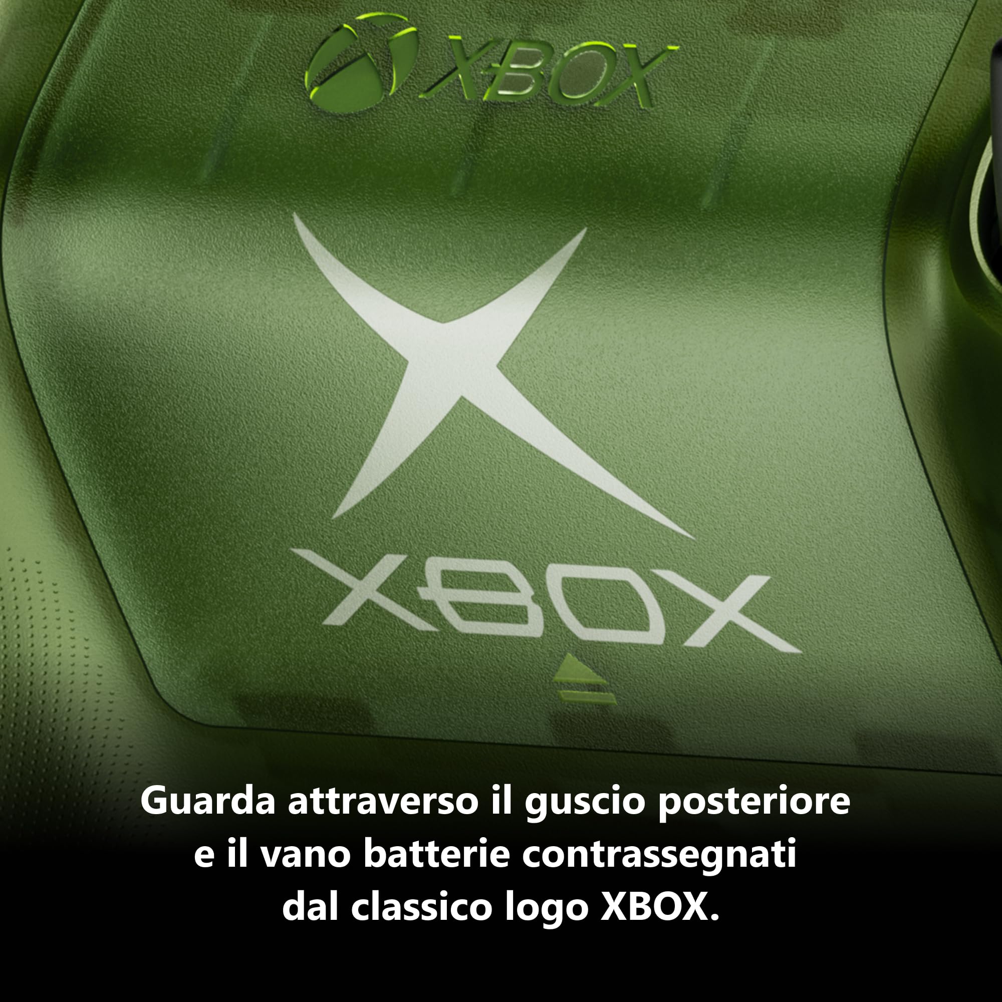 Xbox Wireless Controller X25 controller verde traslucido